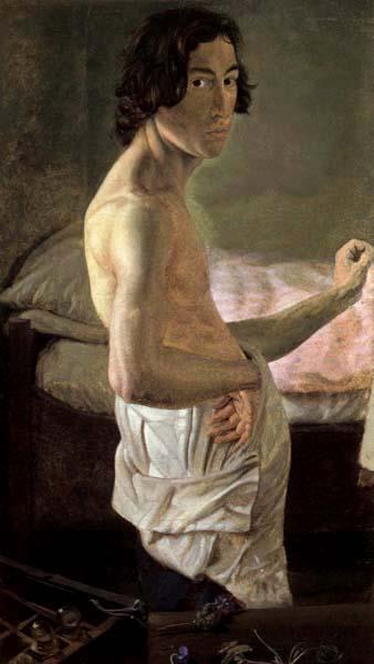 Emil janssen Self-Portrait oil painting picture